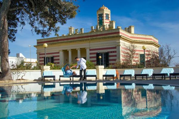La photo montre l'objet Villa La Meridiana - Caroli Hotels situé dans la ville de Leuca.