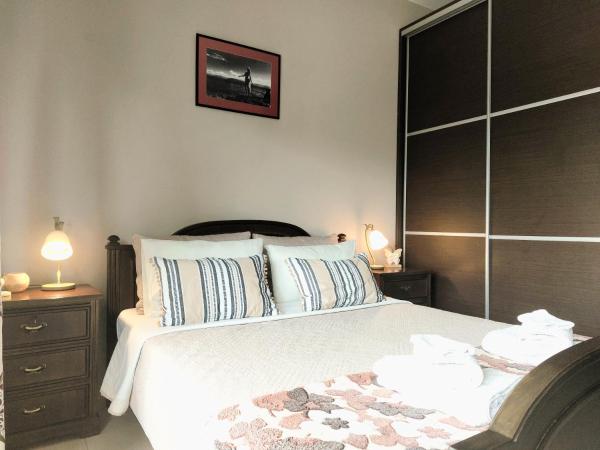 En la foto se muestra el objeto Stamyra House ubicado en la ciudad de Liapades.