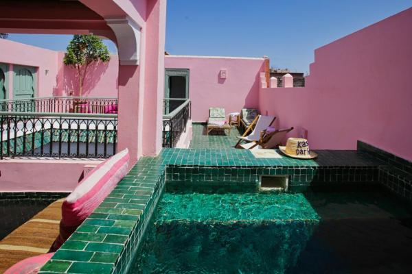 A la foto es mostra l'objecte Riad Akhdar Kasbah Breakfast included situat a la ciutat de Marràqueix.