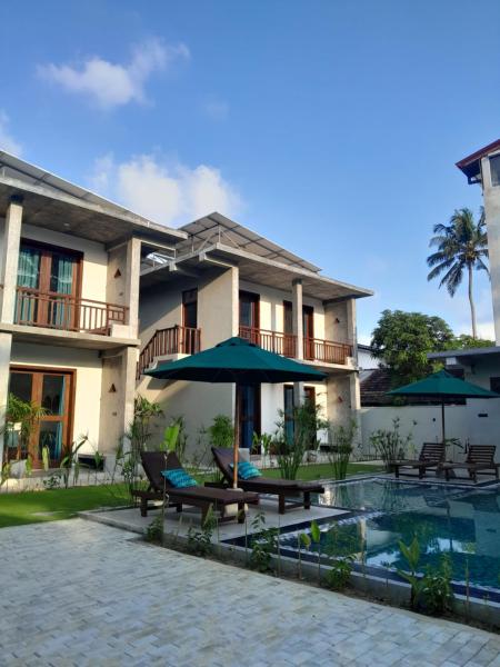 写真にはWalgama South市にあるBeach Inns Residencesが写っています。