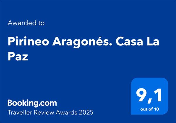 Pirineo Aragonés. Casa La Paz - Sabiñánigo