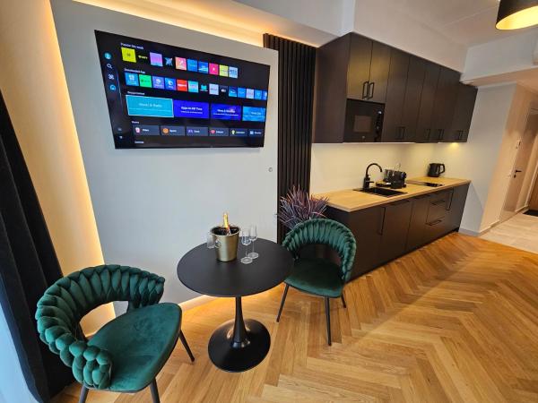 A la foto es mostra l'objecte FortuCity Apartment situat a la ciutat de Tartu.