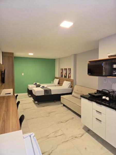 A la foto es mostra l'objecte Studio Triplo M3 Hotel situat a la ciutat de Camaçari.