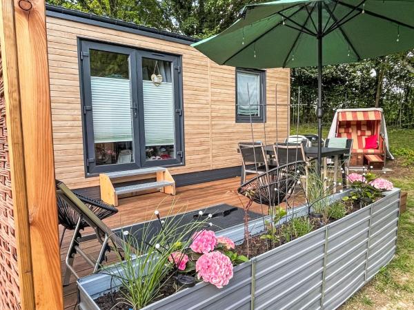 På billedet ses objektet Holiday Home Tiny Haus Tiny Moments by Interhome beliggende i byen Wemding.