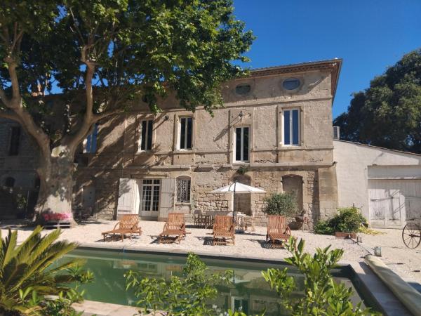 A la foto es mostra l'objecte Cœur de Mas entre Alpilles et Camargue avec piscine et climatisation - 2 chambres situat a la ciutat de Arles.