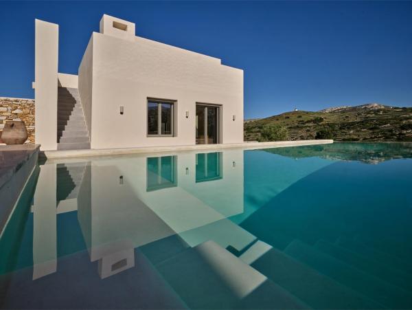 På billedet ses objektet Pezoules House beliggende i byen Lefkes.