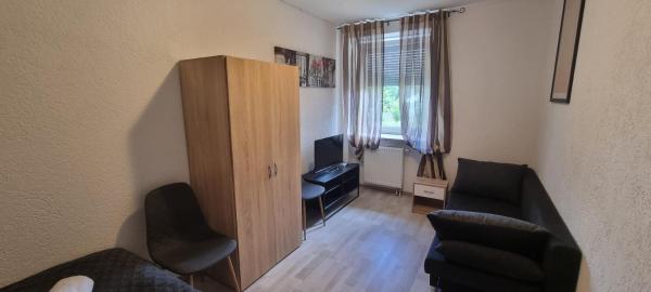 A la foto es mostra l'objecte Monteurwohnung situat a la ciutat de Schirnding.