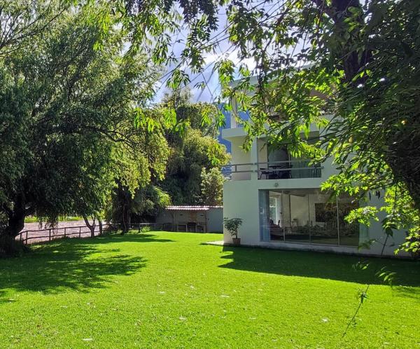 Auf dem Foto ist das Objekt Balcones del Río Calca Casa de campo in der Stadt Calca zu sehen.