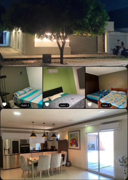 写真にはバジェドゥパル市にあるHabitaciónes Entradas Privadas independientes tipo APTOが写っています。