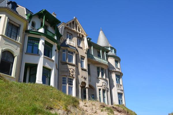 Na fotografii je vidět objekt Villa Anita nacházející se ve městě De Panne.
