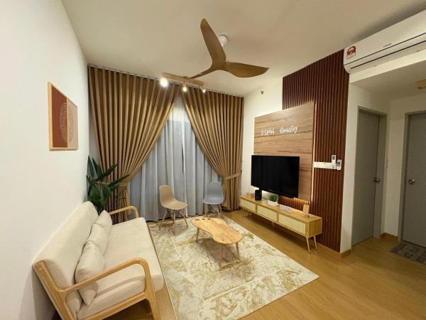 Op de foto is het object D'Splash Homestay SplashMania te zien, gelegen in de stad Banting.