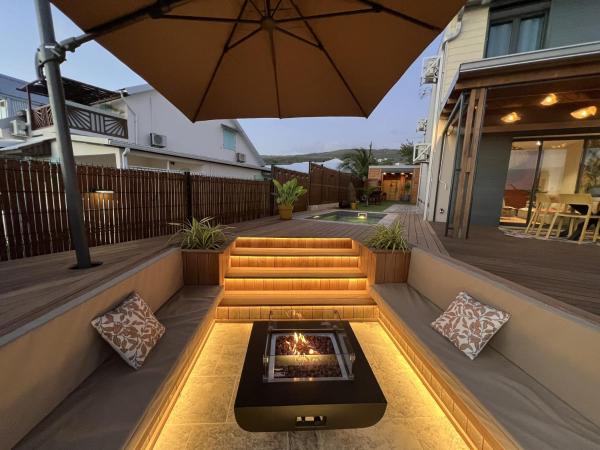 Villa City Beach face au lagon avec jacuzzi, Saint-Paul