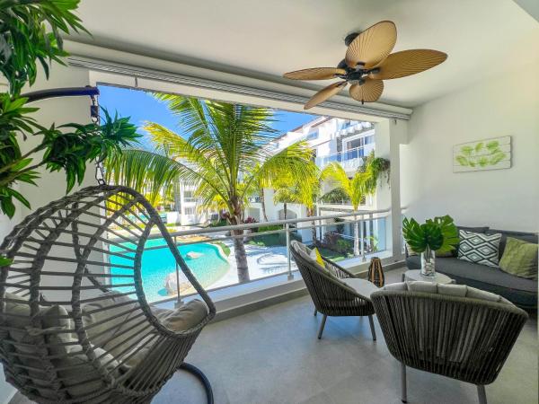 A la foto es mostra l'objecte Dimary Charming Apt, 5 Pools, Walk to the Beach Dominicus Bayahibe la Romana situat a la ciutat de La Laguna.