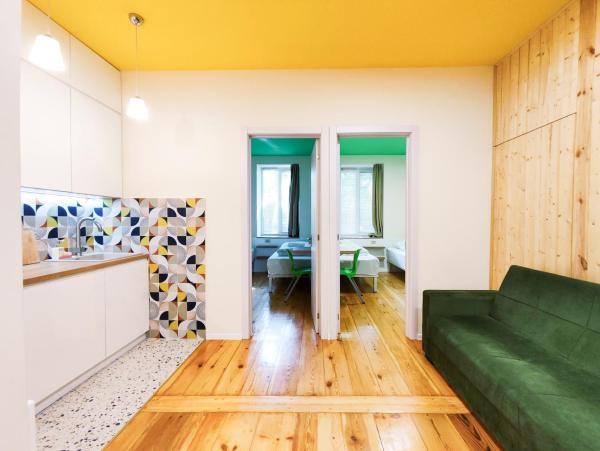 Na fotografii je vidět objekt Guest House Bolnisi - Duplex apartment nacházející se ve městě Bolnisi.