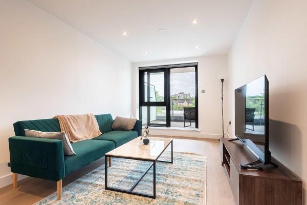 Modern 2 Bedroom Apartment with Balcony in Leeds, Leeds