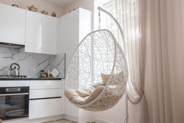 A la foto es mostra l'objecte Central 2-Bedroom Cozy New Flat situat a la ciutat de Chisinau.
