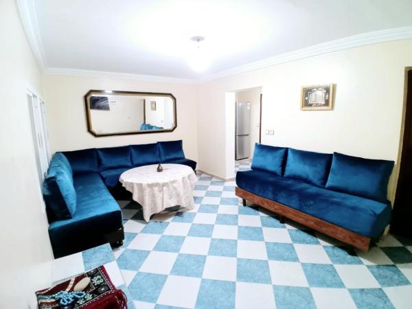 A la foto es mostra l'objecte Appartement meublé à louer à Nador Jaadar situat a la ciutat de Segangane.