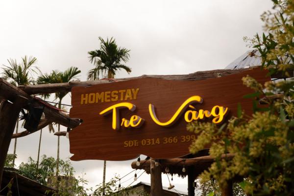 På billedet ses objektet HomeStay Tre Vàng beliggende i byen Bạch Mã.