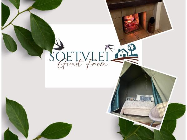 Na foto é possível ver o objeto Soetvlei Tented Camp localizado na cidade de Vlakfontein.