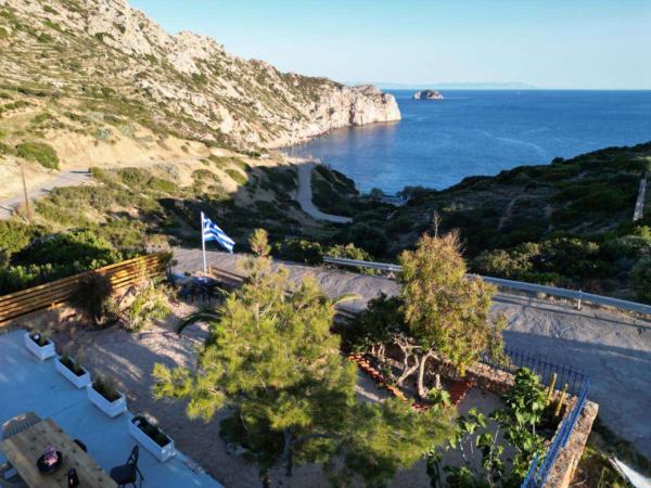 A la foto es mostra l'objecte Heavens View - Fully furnished home with breathtaking sea view in Vroulidia Chios situat a la ciutat de Pyrgi.