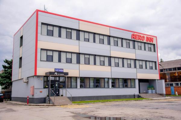 Na fotografii je vidět objekt Aero Inn nacházející se ve městě Segedín.