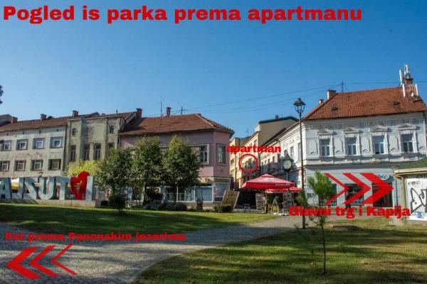 A la foto es mostra l'objecte Apartment Stari Grad Korzo Tuzla situat a la ciutat de Tuzla.