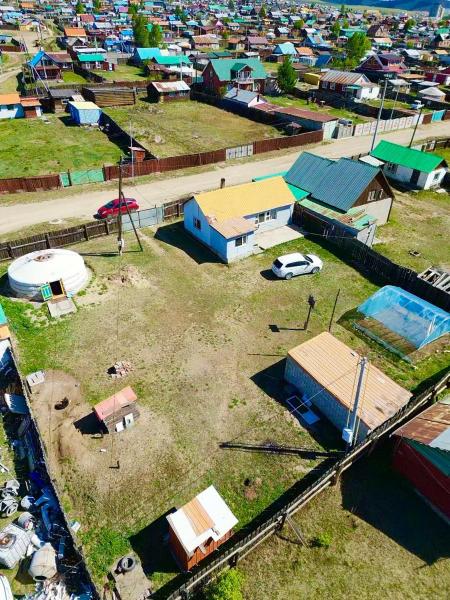 A la foto es mostra l'objecte Mongolian traditional Ger situat a la ciutat de Erdenet.