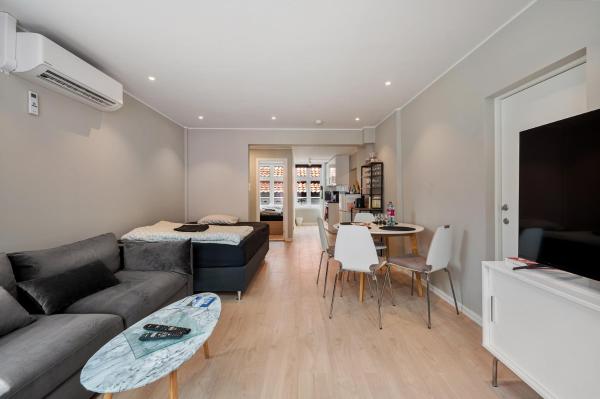 A la foto es mostra l'objecte Newly renovated 1 bedroom apartment in heart of Bergen situat a la ciutat de Bergen.