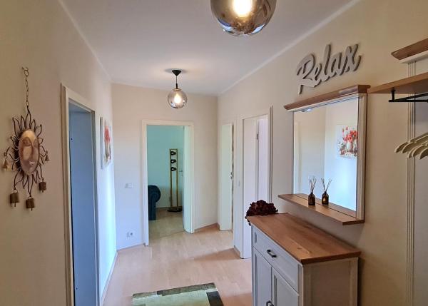På billedet ses objektet Grundstücksgemeinschaft Kiefer & Kiefer- Ferienwohnung Torhaus beliggende i byen Leipzig.