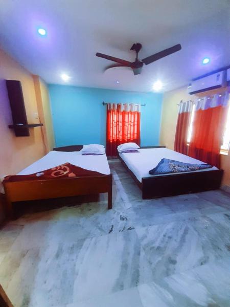 På billedet ses objektet Hotel Aishwarya New Digha I Near Amrabati Park beliggende i byen Digha.