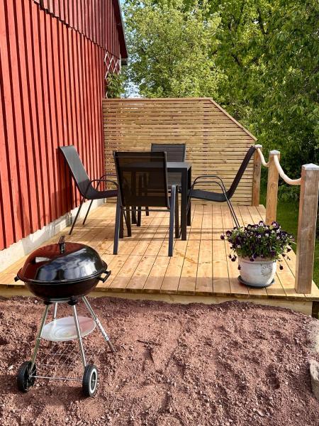 A la foto es mostra l'objecte Paradis situat a la ciutat de Hörby.