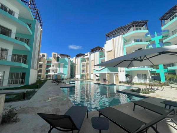 A la foto es mostra l'objecte Maple Beach, apartamento en Punta Cana situat a la ciutat de Punta Cana.