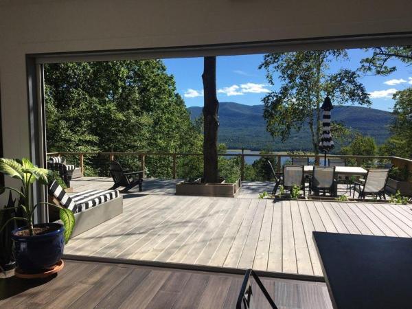 A la foto es mostra l'objecte House 15 mins from Woodstock NY with stunning views situat a la ciutat de Shokan.
