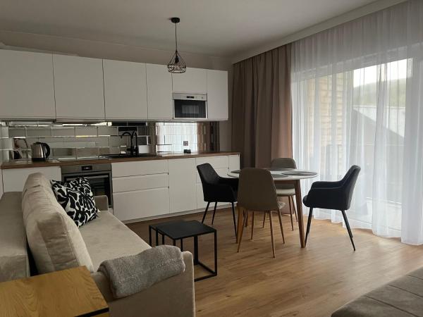 Na zdjęciu widoczny jest obiekt Apartament 22 - Resort Izerski - Świeradów Zdrój położony w mieście Świeradów-Zdrój.