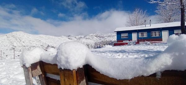 A la foto es mostra l'objecte Esencia Cabaña situat a la ciutat de Potrerillos.