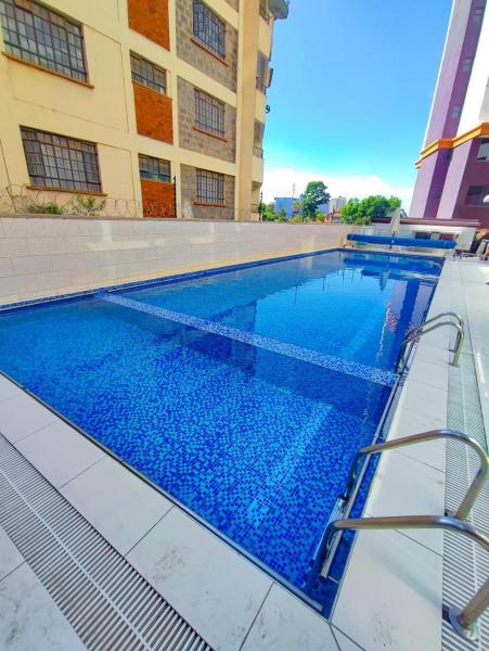 Executive luxurious two bedroom apartment in kileleshwa with heated swimming pool,fully equipped gym,child play area ,ample parking space and rooftop chillspot with comfort and luxury, Nairobi