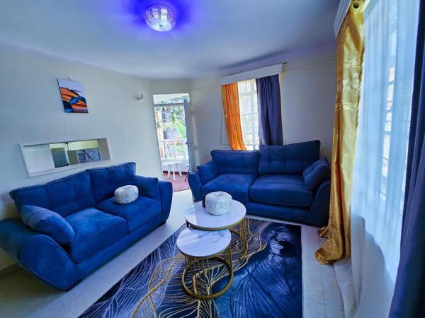 照片显示了位于Gicheru市的Navilla Apartments 3A物件。