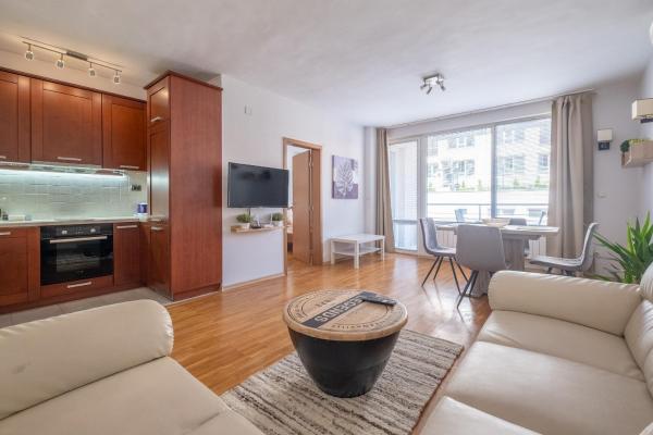 På billedet ses objektet Spacious 1 bedroom apartment in a lively center beliggende i byen Sofia.