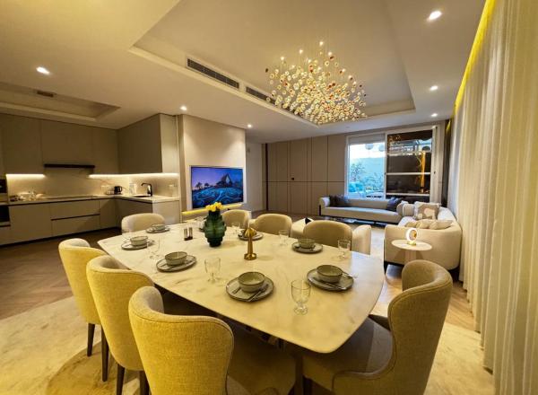 A la foto es mostra l'objecte Riyadh Luxury Flat situat a la ciutat de Riad.