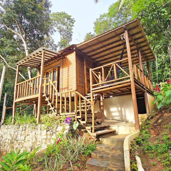 Na foto é possível ver o objeto Bangalô Harmonia Natural localizado na cidade de Baturité.