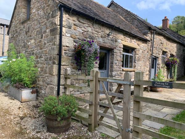 A la foto es mostra l'objecte Wren Cottage, Manifold cycle trail,Peak District situat a la ciutat de Grindon.