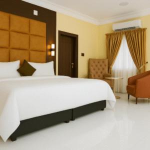 A la foto es mostra l'objecte Darminah Luxury Hotel situat a la ciutat de Mama.