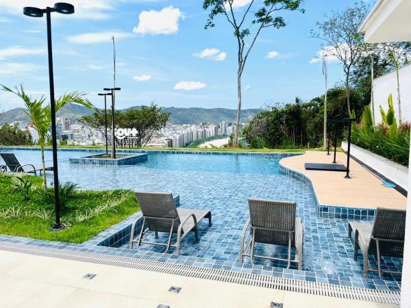 A la foto es mostra l'objecte Lindo Studio Aconchegante no Ingá situat a la ciutat de Niterói.