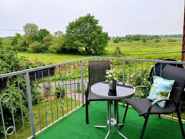 Na zdjęciu widoczny jest obiekt NEU! Ferienwohnung LandBlick in Nordseenähe położony w mieście Westerholt.