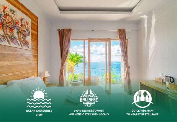 Auf dem Foto ist das Objekt Sekar Penida Cottages by Bukit Vista in der Stadt Nusa Penida zu sehen.