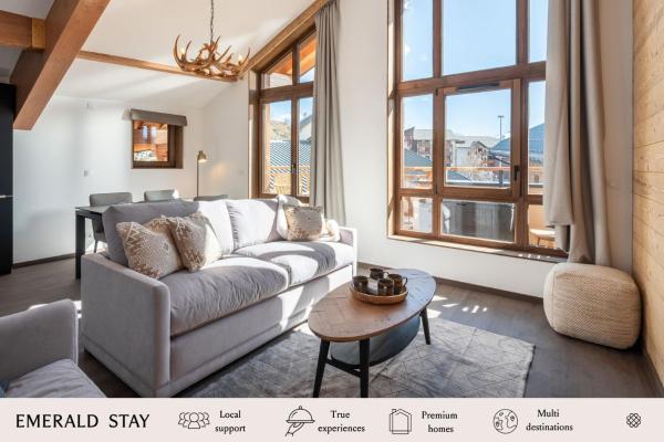 A la foto es mostra l'objecte Apartment Ascar Alpe d'Huez - by EMERALD STAY situat a la ciutat de Huez.