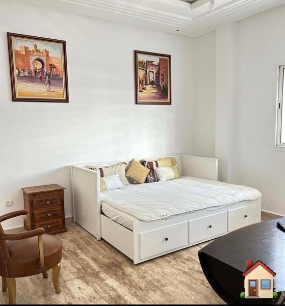 På billedet ses objektet Studio lumineux & chic à Hassan beliggende i byen Rabat.