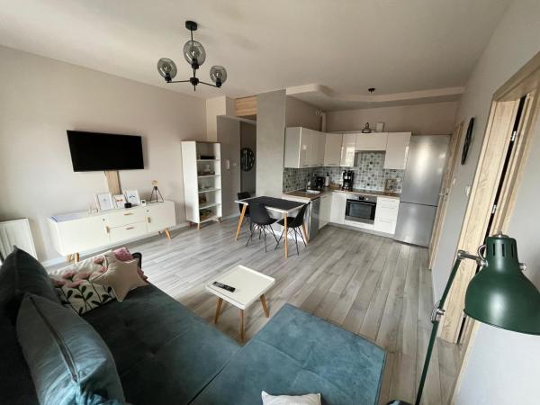 På bildet vises objektet Apartament Złota 15 som ligger i byen Kielce.