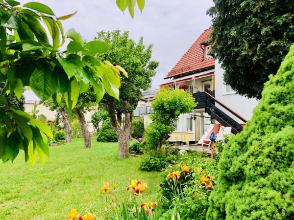 Na fotografii je vidět objekt Ferienwohnung Nähe Festspielhaus nacházející se ve městě Bindlach.