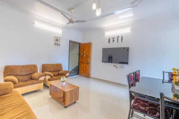 A la foto es mostra l'objecte 2BHK Apartment In Colva 1 km to the beach situat a la ciutat de Colva.
